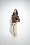 EARTH TONE PREMIUM INTERLOCK TROUSER