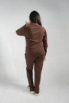 CHOCOLATE LINE PREMIUM INTERLOCK TROUSER