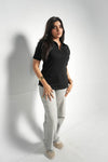 CORE QUARTER-ZIP TERRY POLO