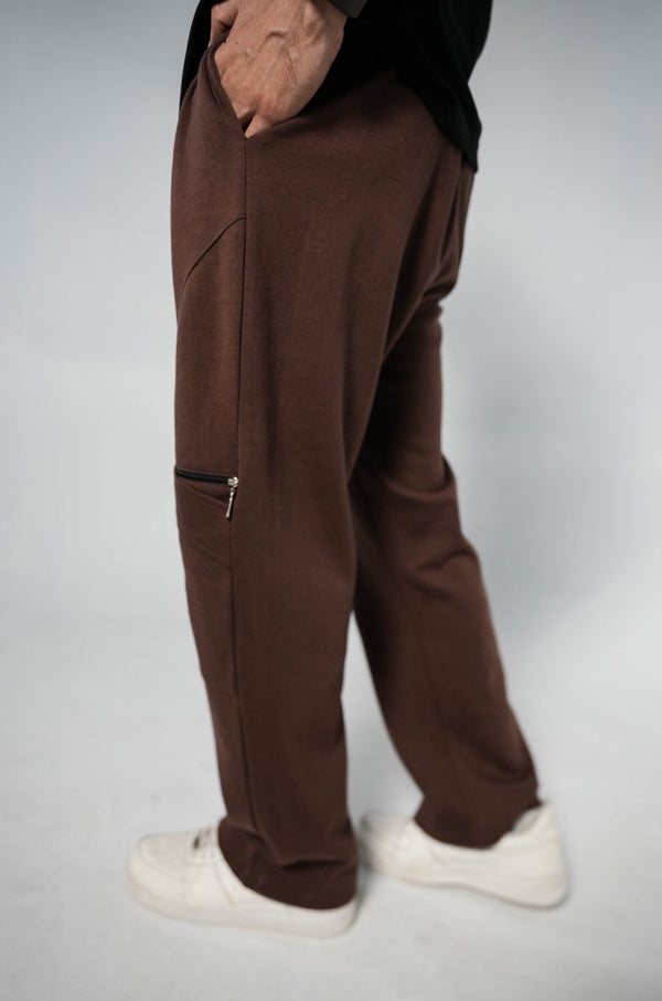 COCOA UTILITY PREMIUM INTERLOCK TROUSER