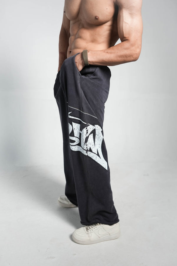 NOIR DISTRICT WASHED BAGGY TROUSER