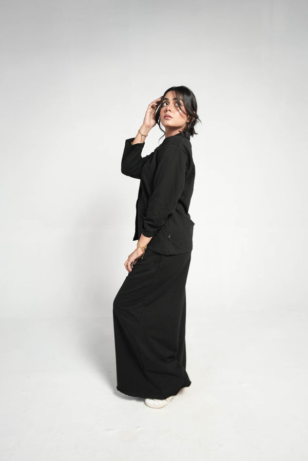 Noir Luxe Co-Ord Complete Set