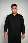 NOIR UTILITY OVERSHIRT