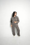 Stone Taupe Quarter-Zip Complete Set