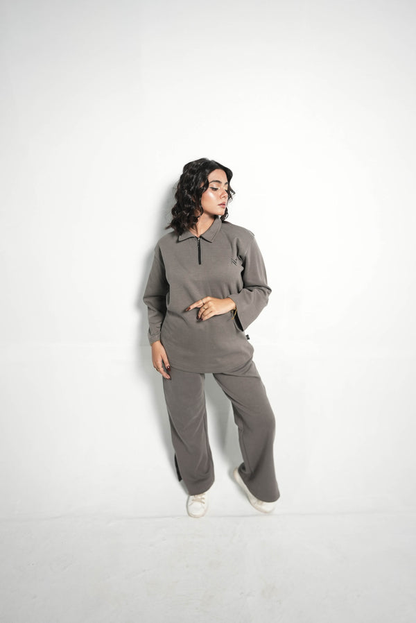 Stone Taupe Quarter-Zip Complete Set