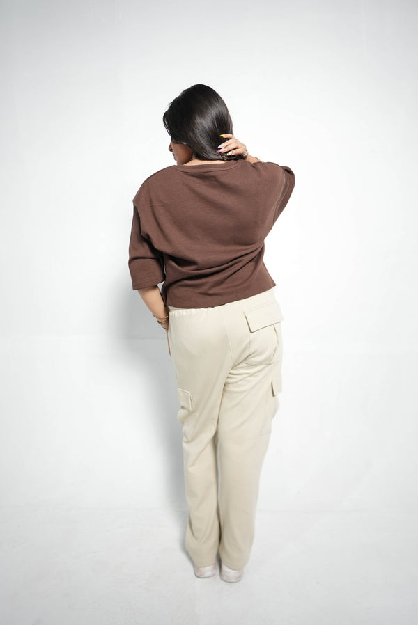 EARTH TONE PREMIUM INTERLOCK TROUSER