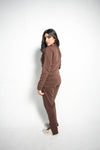CHOCOLATE LINE PREMIUM INTERLOCK TROUSER