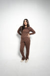 CHOCOLATE LINE PREMIUM INTERLOCK TROUSER