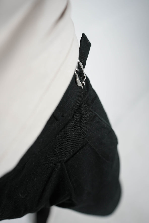BLACK GURKHA PANT
