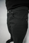 Black Essential Denim Pant
