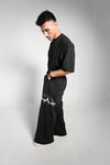 SHADOW DISTRESS BAGGY PREMIUM TERRY TROUSER