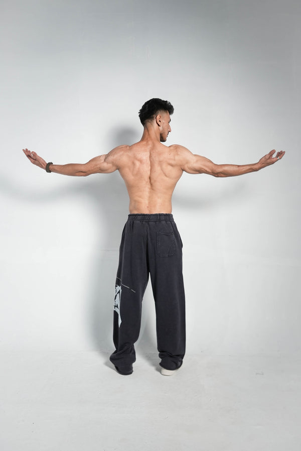 NOIR DISTRICT WASHED BAGGY TROUSER