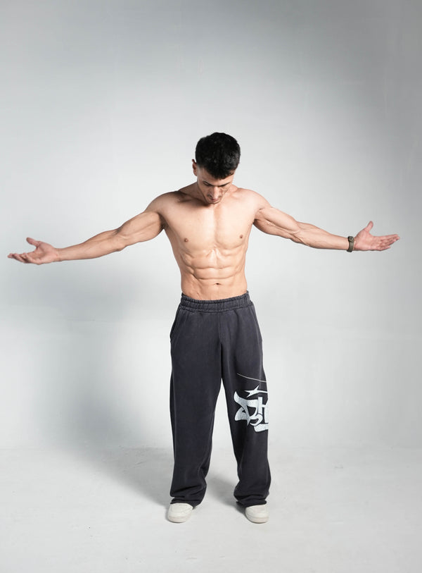 NOIR DISTRICT WASHED BAGGY TROUSER